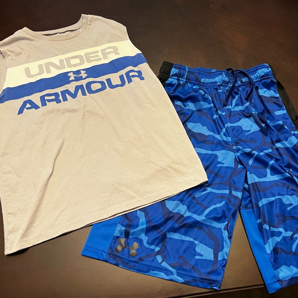 Under Armour shorts & tank outfit